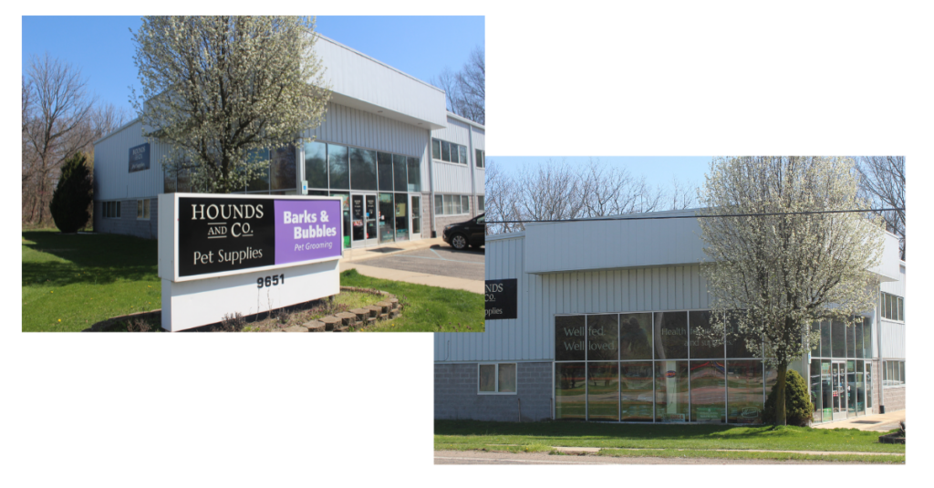Hounds and Co. Outdoor Signage